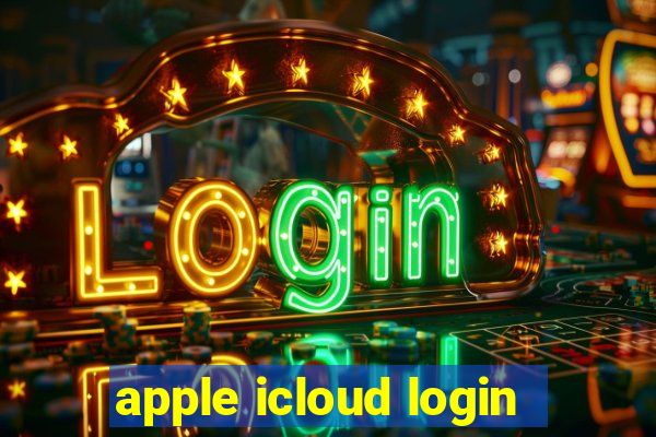 apple icloud login